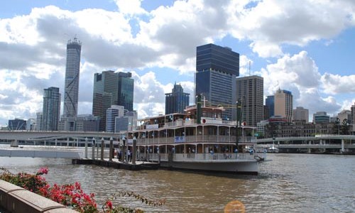 Kookaburra Showboat on the river, Brisbane City