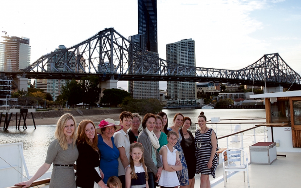 Birthday party on board High Tea Cruise Brisbane