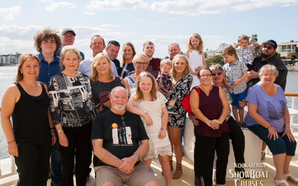 Family Friendly dining on board Kookaburra Lunch Cruise