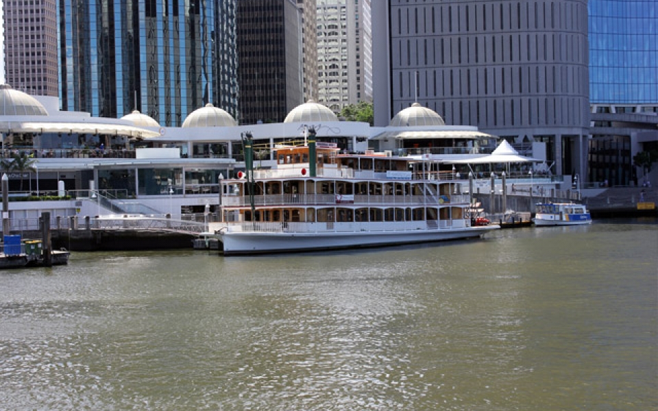 Kookaburra Queen II at Eagle Street Pier