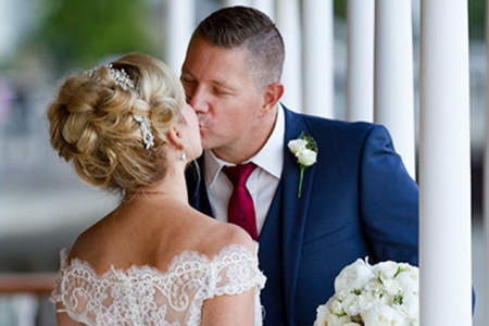 Kiss on the decks of the Kookaburra Queen